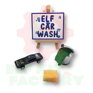 Dynamic Car Wash Elf Moment for Your Screen Dynamic Car Wash Elf Moment for Your Screen