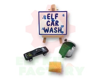 Elf Car Wash Prop Set – Elf Kit Accessories