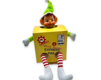 Elf Special Delivery Express Mail Return I’m Back Box - Elf Return Box - I’m Back Express Mail Box