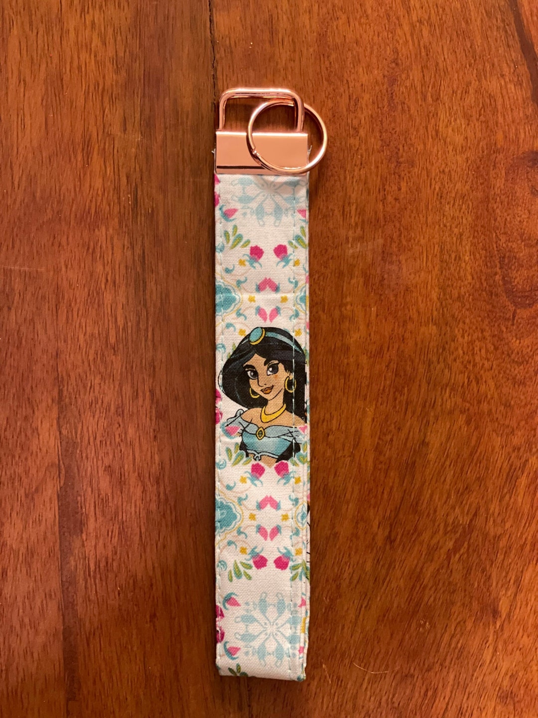 Handmade Princess Jasmine Key Fob Wristlet - Etsy