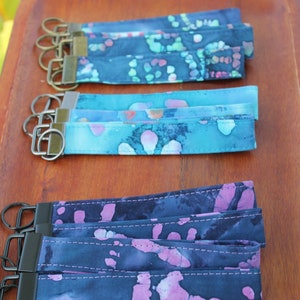 Porte-clés, Porte-clés, Cordon à clés, Bracelets à clé Batik, Motif hawaïen