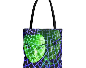 CYBERWEB Azul Bolsa de tela