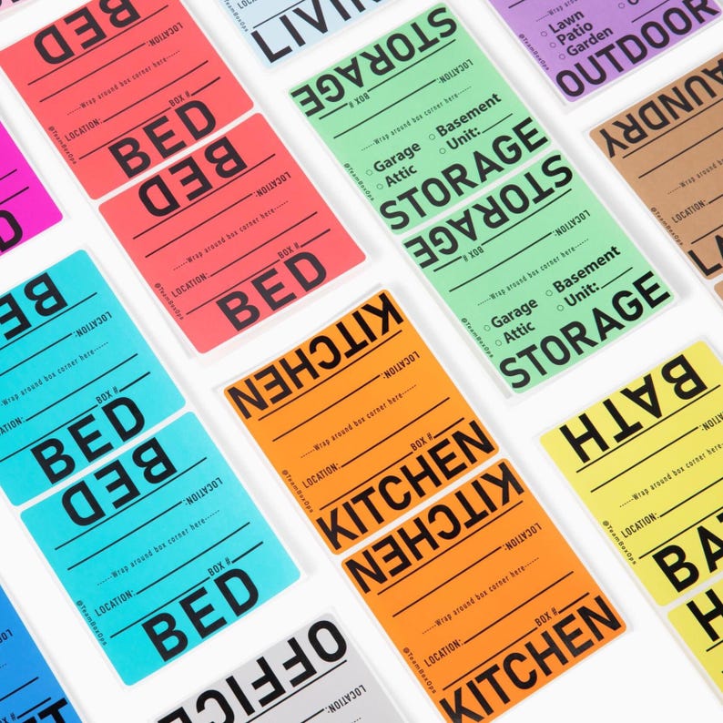 Marketing Minis: Moving Label Sample Kits for Open Houses, Realtor Pop Bys, Swag Bags image 8