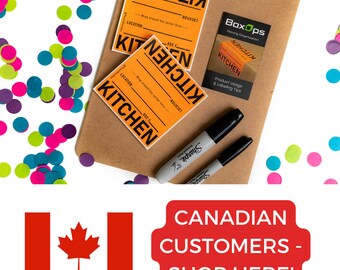 Canadian Customers: Moving Label Starter Packs - Realtor Client Gift (10-Pack)