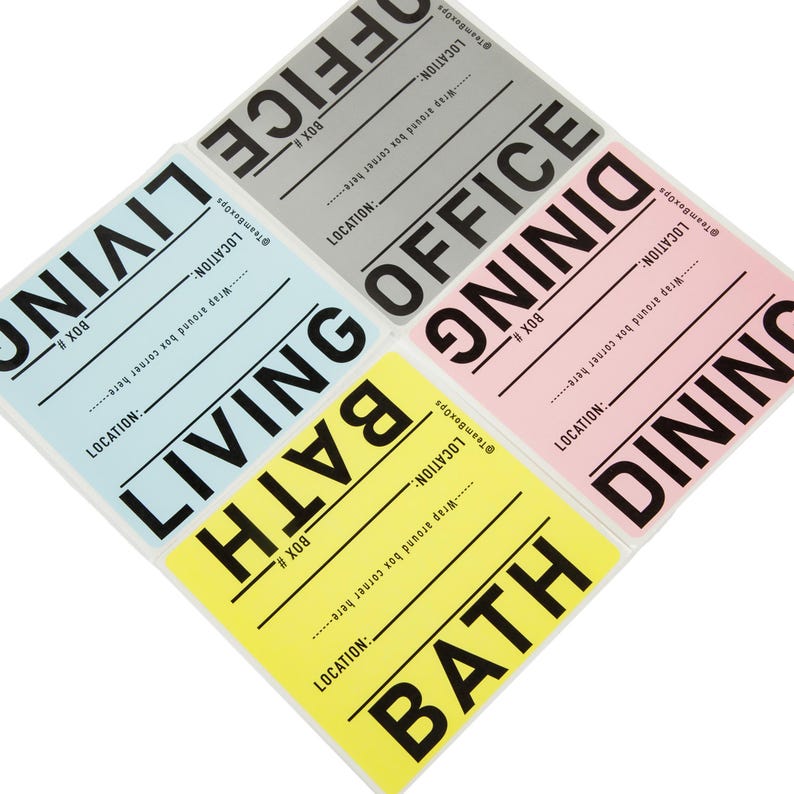 Marketing Minis: Moving Label Sample Kits for Open Houses, Realtor Pop Bys, Swag Bags image 4