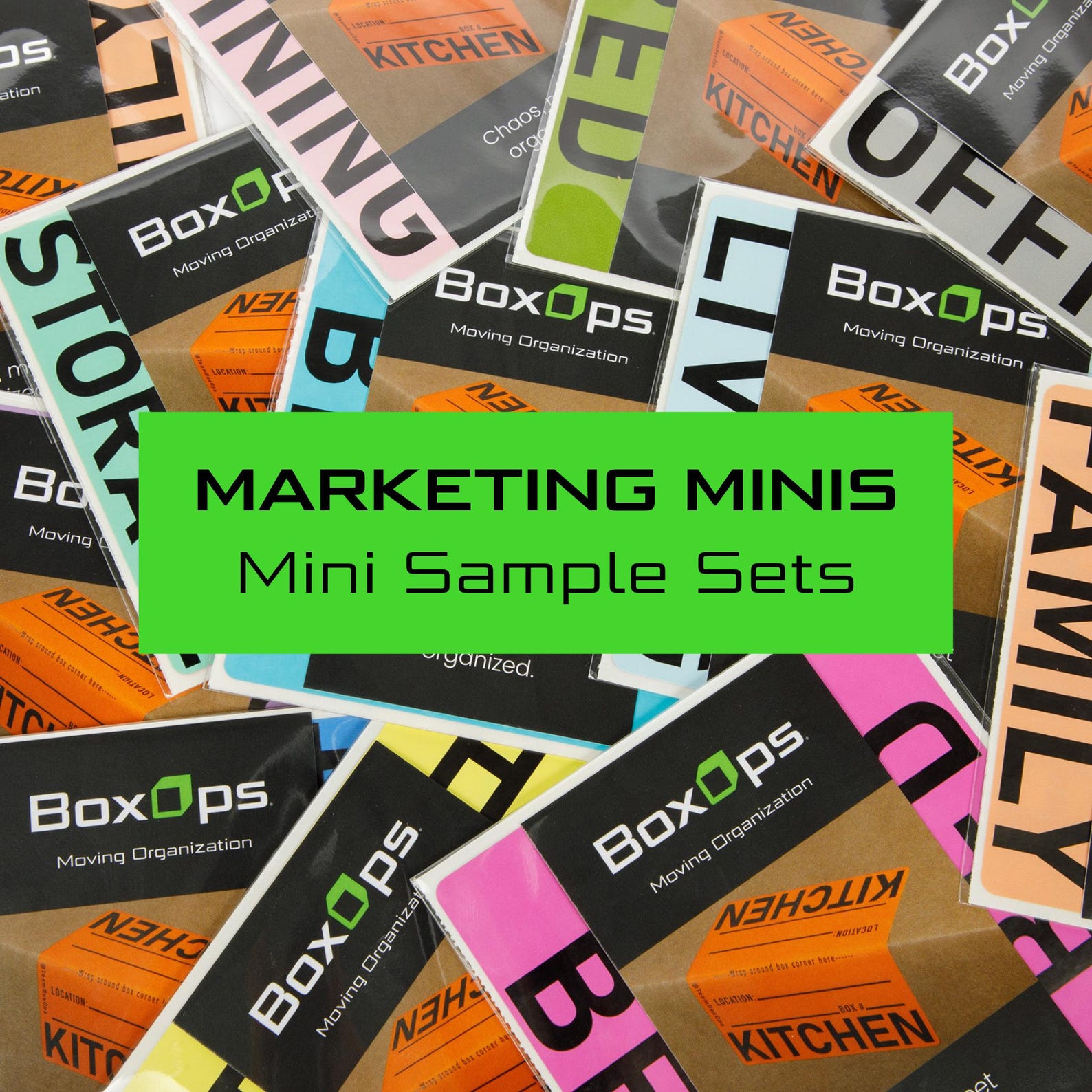 Marketing Minis: Moving Label Sample Kits for Open Houses, Realtor Pop ...