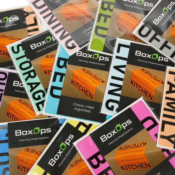 Marketing Minis: Moving Label Sample Kits for Open Houses, Realtor Pop Bys, Swag Bags