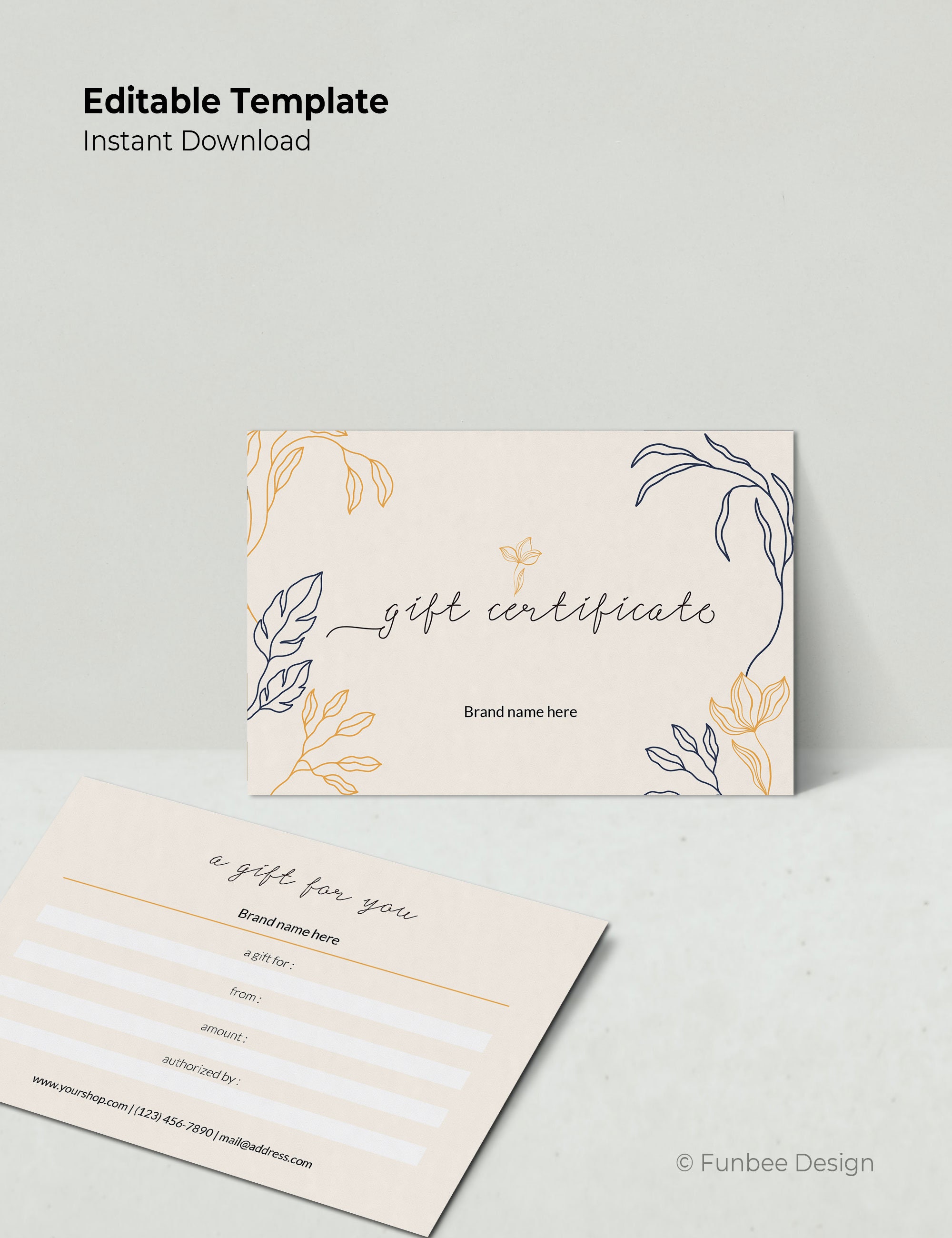 Gift Card Business Stationery Order Insert Card Business Etsy UK