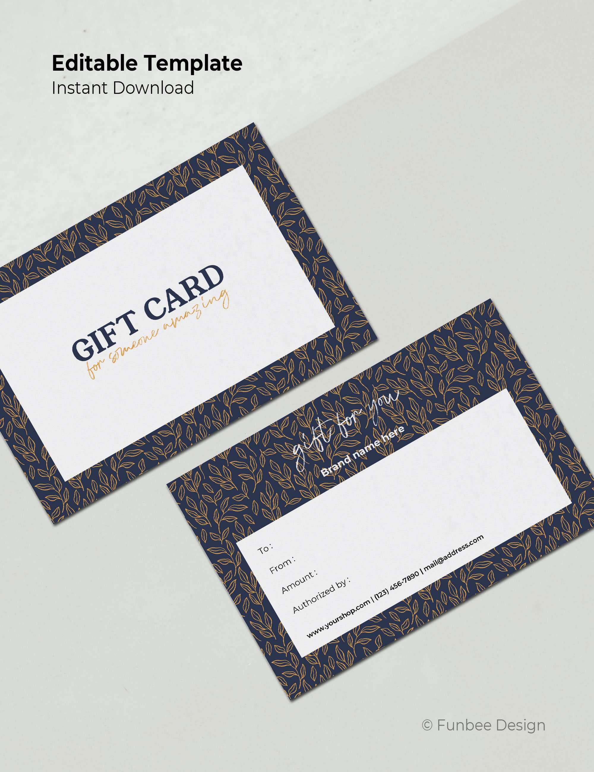 Gift Card Business Stationery Order Insert Card Business Etsy UK