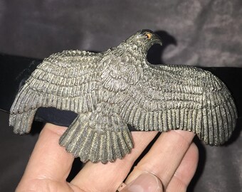 Signed Margarita Barrera Belt / Buckle 1995 Eagle in Flight  display picture 1