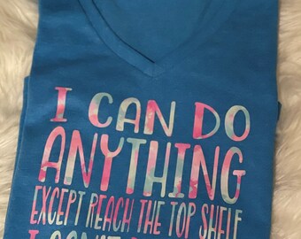 Custom Ladies V-Neck T-Shirt, Gildan, Personalized T-Shirt, Custom Gildan, Custom T-shirt, T-shirt, Custom