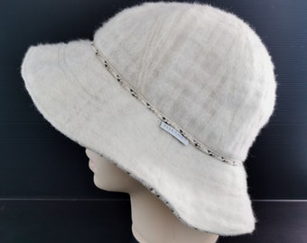 ELLE Planete-hoeden Vintage ELLE Planete-bovenkleding wollen buckethoeden