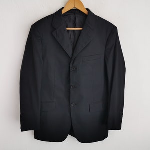 Burberry Blazer Vintage 90s Burberry Blazer Coat Jacket Made In Japan Size L