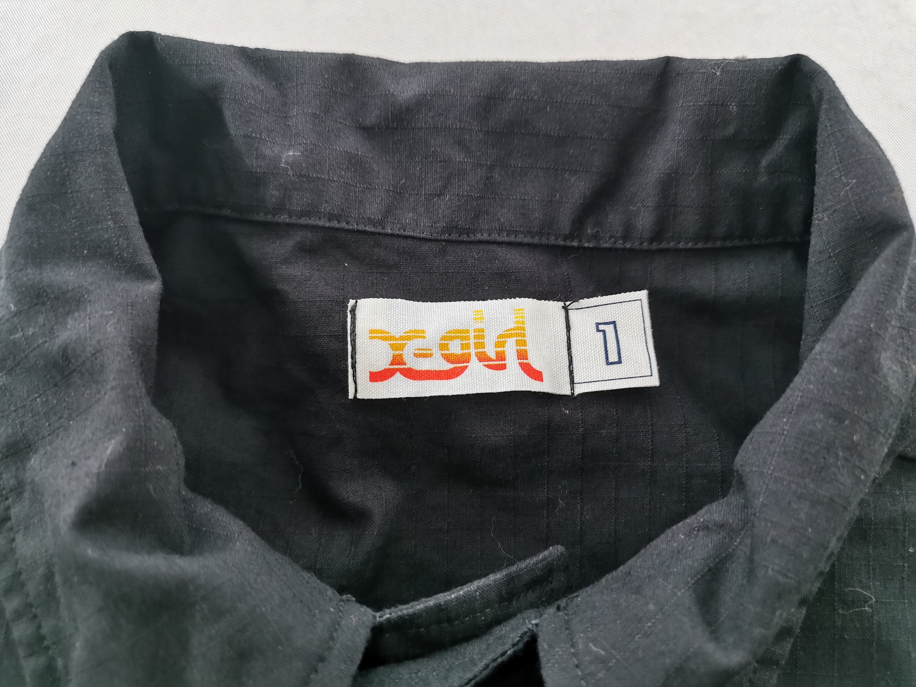 X Girl Shirt Vintage 90s X Girl Air Force Army Buttonshirt