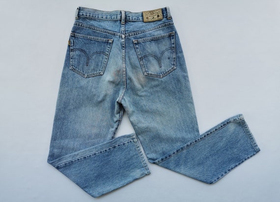 Lois Jeans Distressed Vintage Lois Made in Spain Denim Jeans - Etsy