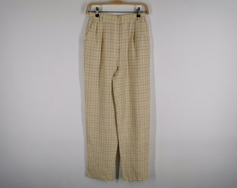 Pantalones Daks Vintage Daks Pantalones Mujeres Hecho en Japón Tamaño 27