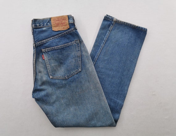 Levis Jeans Vintage 90s Levis Lot 501 Big E Denim… - image 4