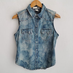 Camisa Levis Vintage 90s Camisa vaquera Levis Talla S