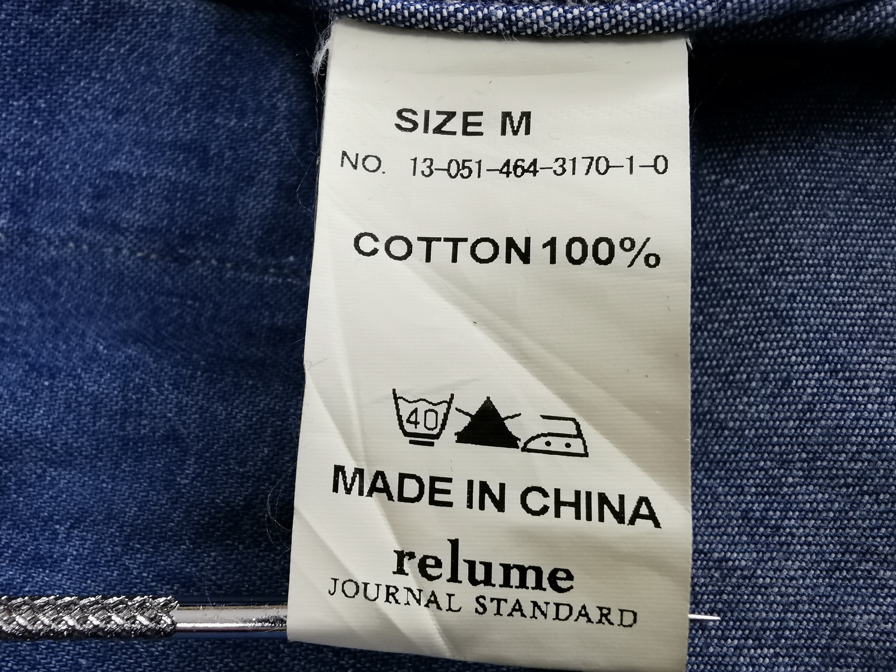 JOURNAL STANDARD relume 【MADE IN MADA】 Journal Standard Shirt Relume Journal Standard Button Down