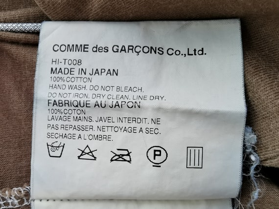 Comme des garcons made in hot sale