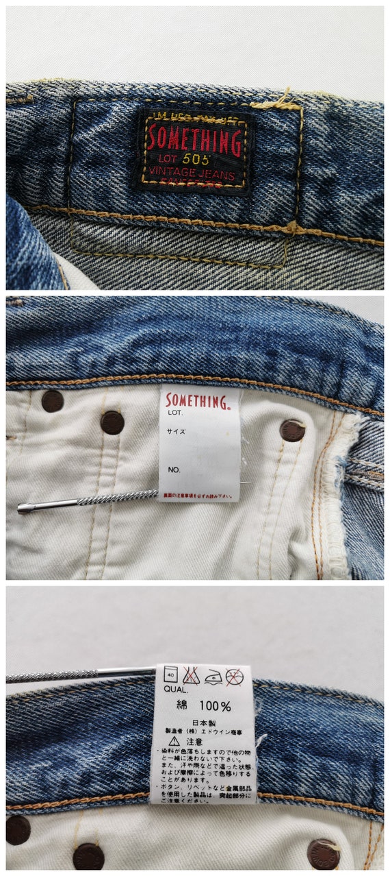 Something Edwin Jeans Womens 29 Blue Skinny High Waist Denim