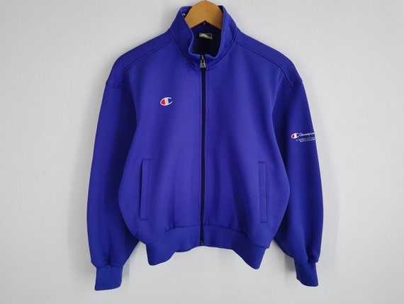 Champion Jacket Vintage Champion Tracktop Jacket Made in Champion Jacket Vintage Champion Tracktop Jacket Made in
