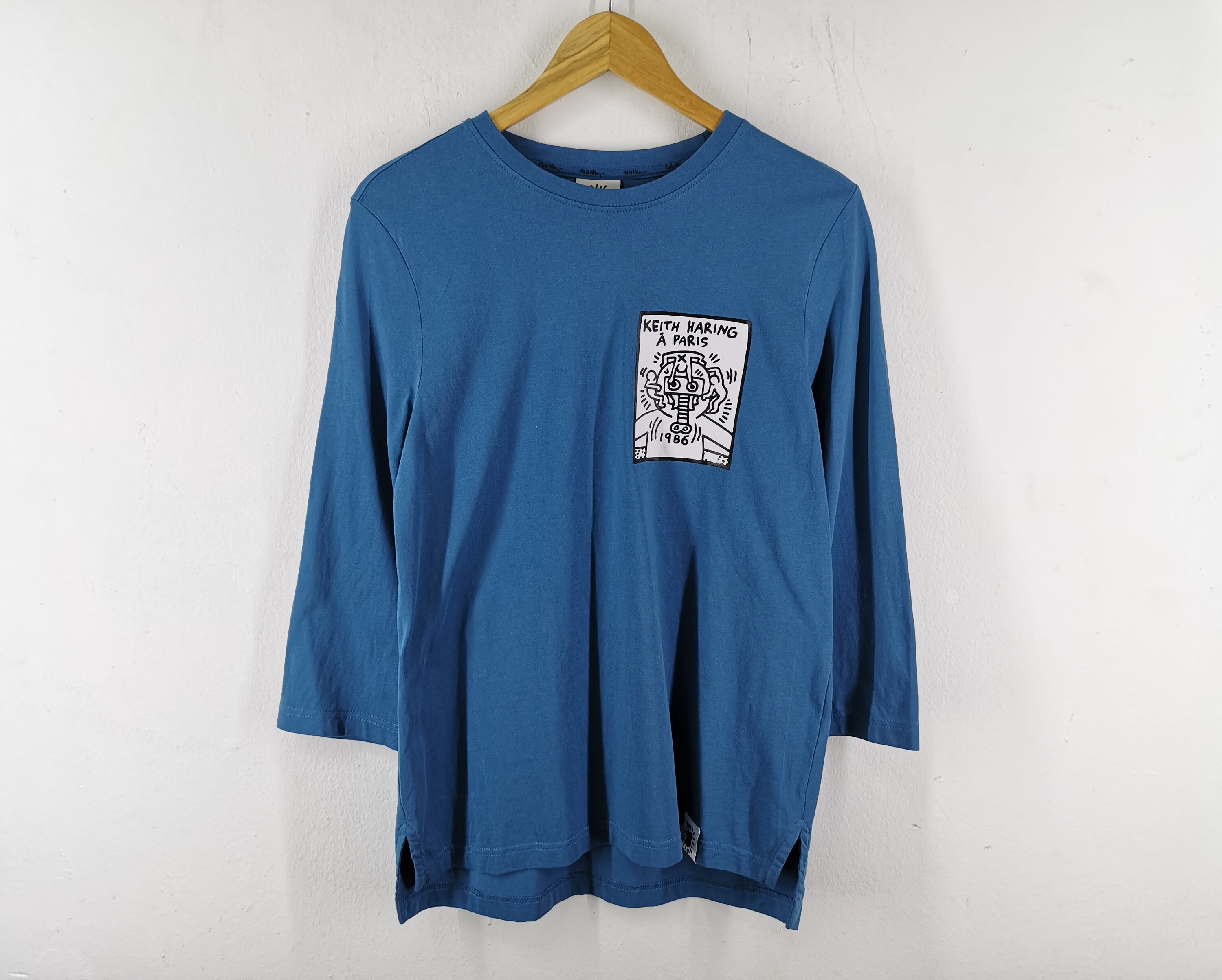 Keith Haring Shirt Size 95 Keith Haring A Paris 1986 Pop Art