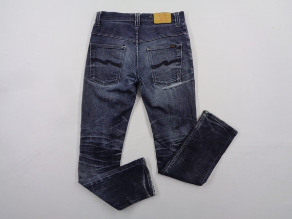 Nudie Jeans Vintage Distressed Destroy Size 31 Nud