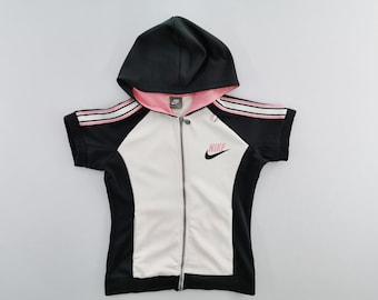 Nike Jacket Nike Logo Hoodie Track Jacket Size Ladies S