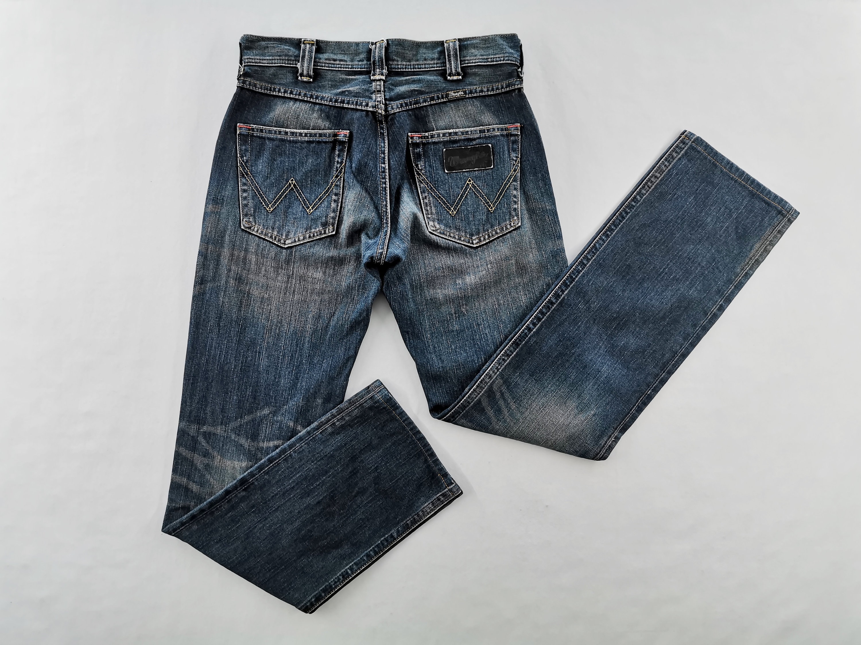 Wrangler Jeans Vintage 90's Wrangler Distressed Jeans | Etsy