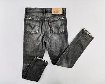 Levis Jeans Vintage Levis 606-09 denimjeans gemaakt in Japan Taille 30