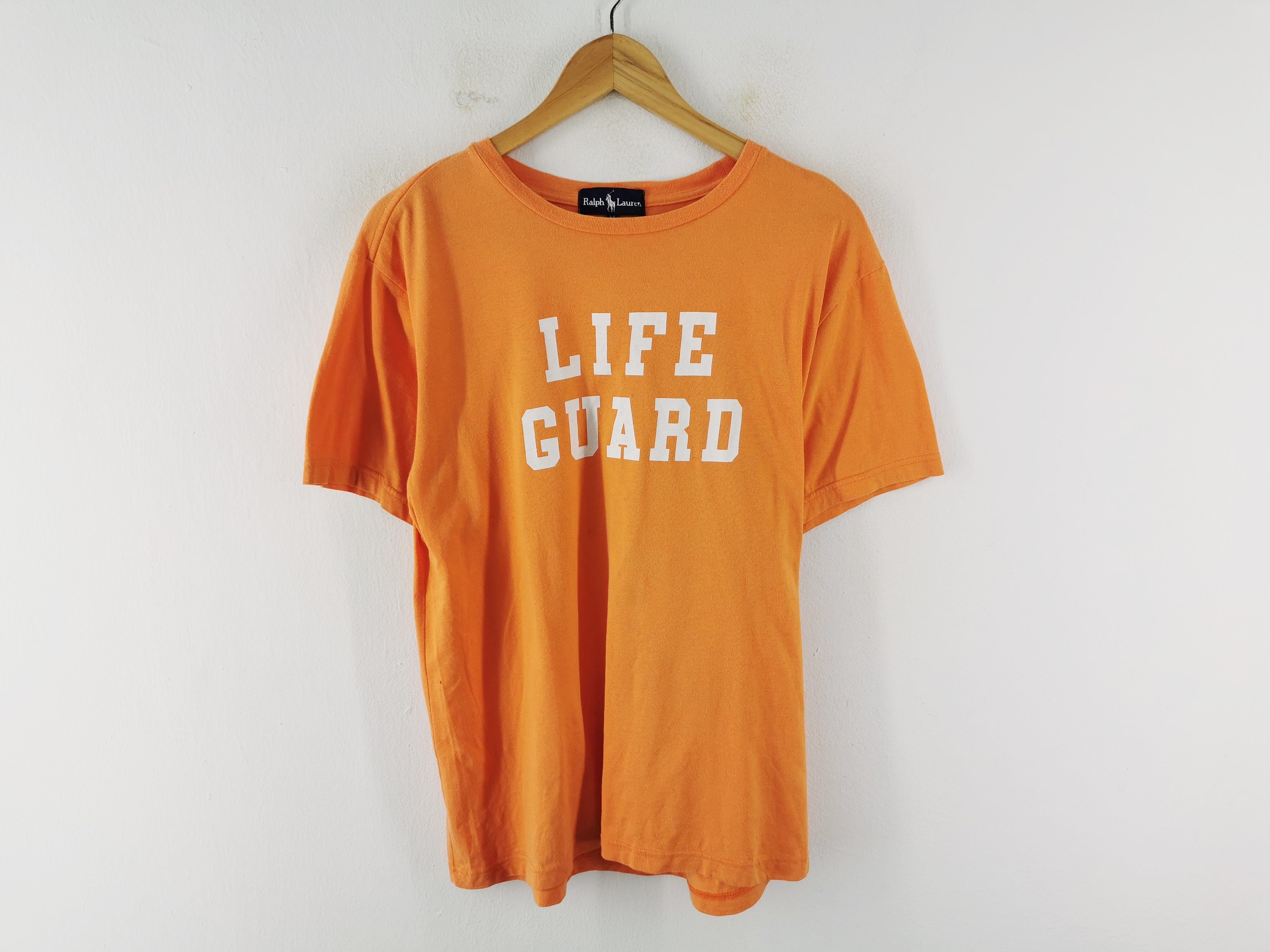 Ralph Lauren Shirt Vintage 90s Ralph Lauren Life Guard T Shirt  Size M