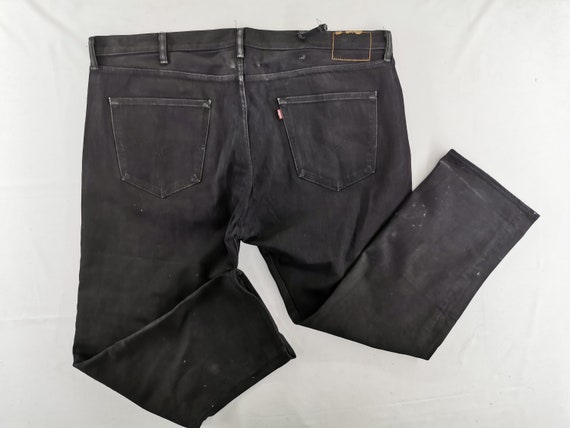 Levis 501 Jeans Distressed Vintage Levis 501 Blac… - image 3