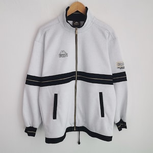 Kappa Jacket Vintage 90s Kappa Color Block Track Jacket Size L