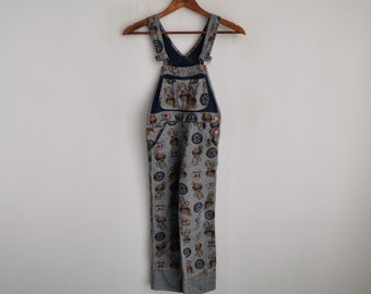 Hysteric Glamour Overalls Vintage 90s Hysteric Glamour Denim Overalls Size 26