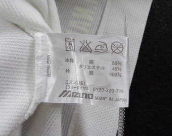Mizuno Shirt Vintage Size Jaspo O Mizuno Made in Japan Polo