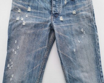 Tsumori Chisato Jeans Distressed Vintage Tsumori Chisato Made in 