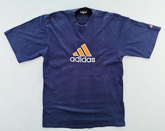 Koszulka Adidas Vintage Adidas Big Logo T Shirt Rozmiar XL