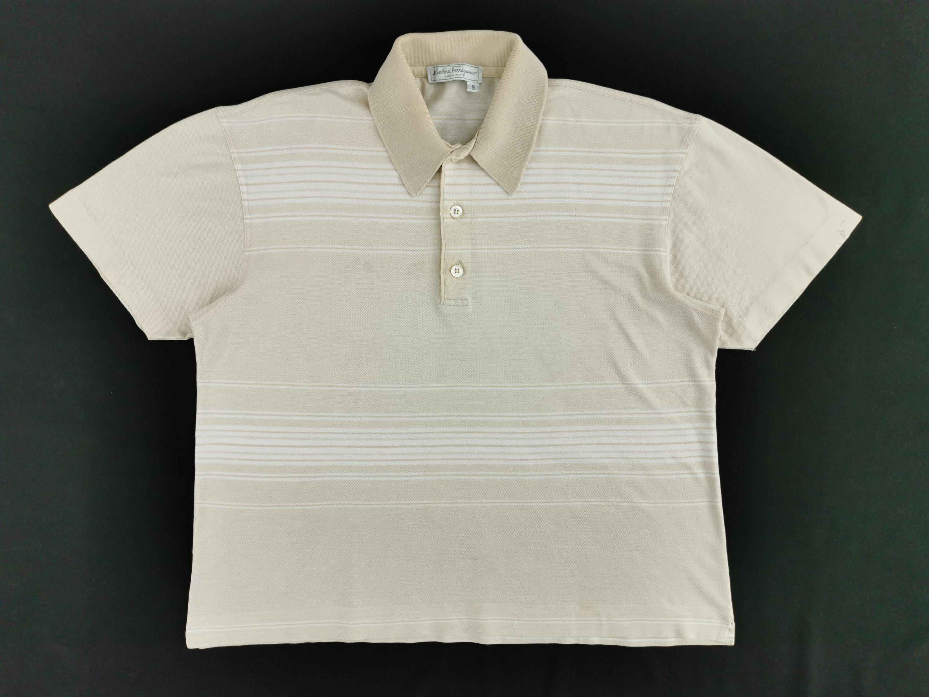 【Salvatore Ferragamo】1990s Polo Shirt m29159643714_1.jpg