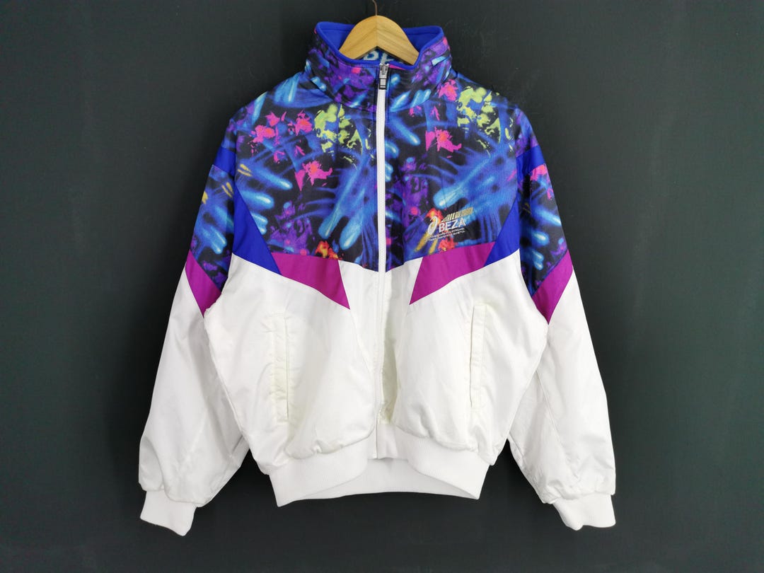 Beza Jacket Vintage 90s Beza by Asics Made in Japan Color