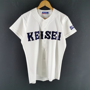 Mizuno Jersey Vintage 90s Mizuno Japan Baseball Shirt Made In Japan Size M