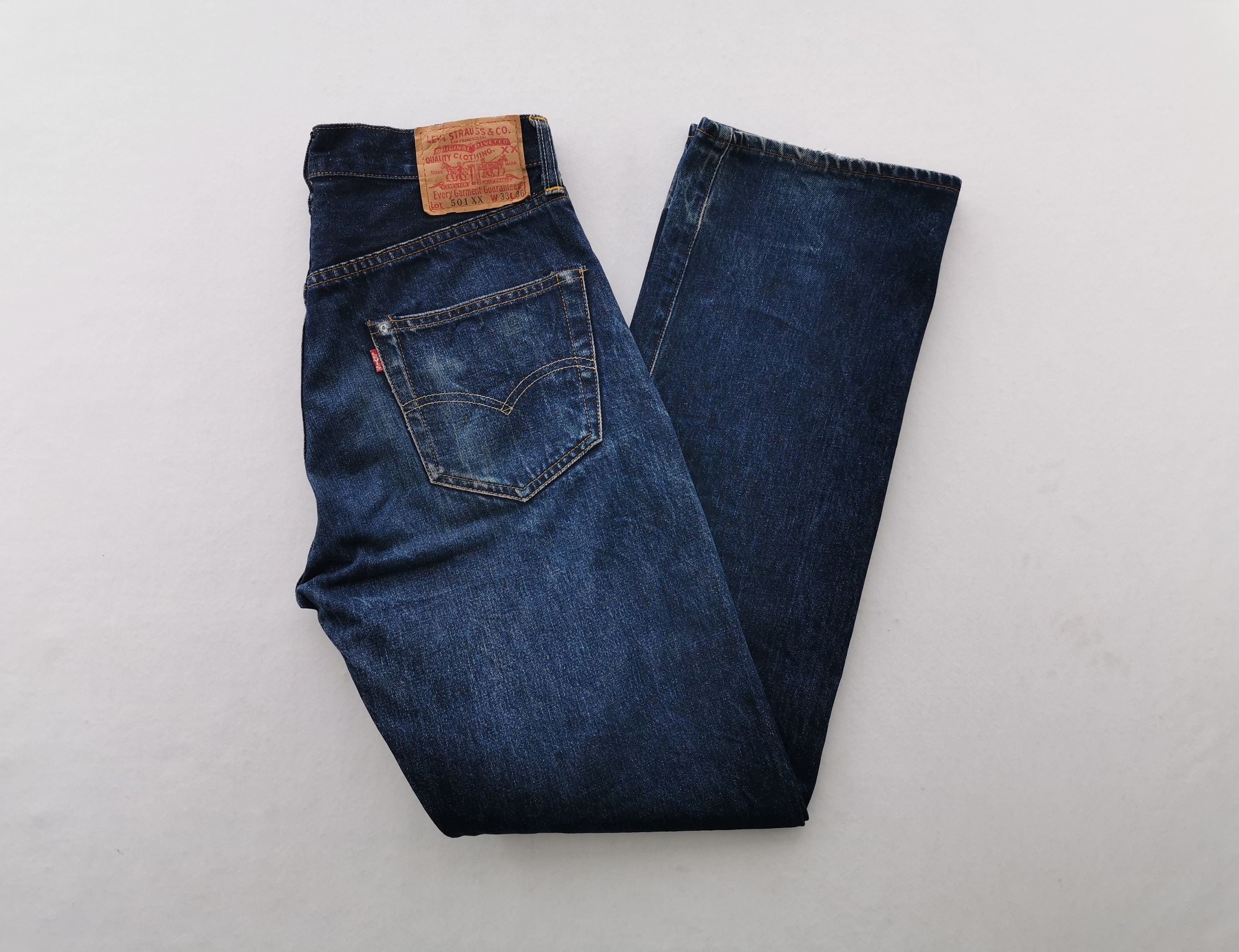 Levis 501 XX Jeans Vintage 90s Size 33 Levis Lot 501 XX Made in 