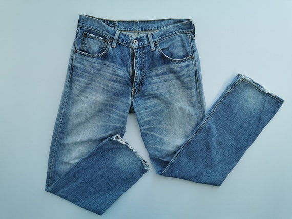 Levis 503 Jeans Vintage Distressed Size 32 Levis … - image 2