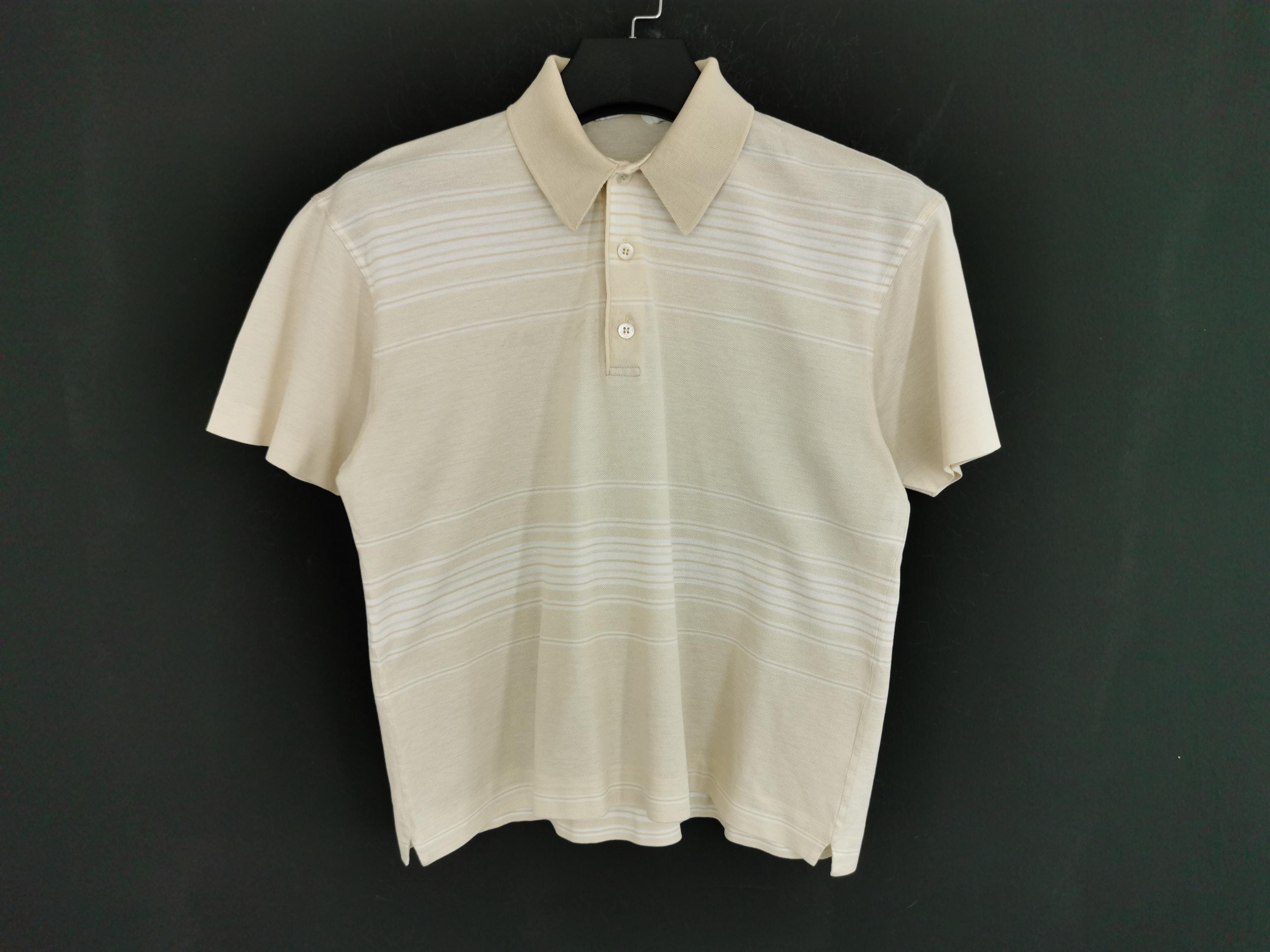 【Salvatore Ferragamo】1990s Polo Shirt Salvatore Ferragamo Shirt Vintage 90's Salvatore Ferragamo
