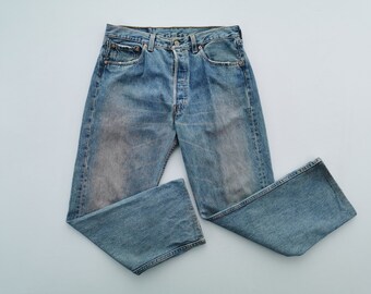 Vintage Levi's 55501 501XX Jeans Size 30 / Faded Distressed
