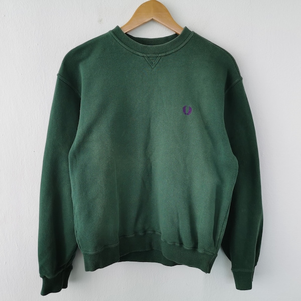Fred Perry Sweatshirt Vintage Fred Perry Made In Japan Pullover Sweatshirt Size L