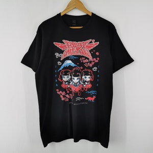 Babymetal Shirt Vintage Babymetal Japanese Kawaii Metal Band T Shirt Size L