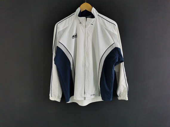 Nishi Jacket Vintage 90s Nishi Color Block Windbreaker Track