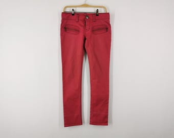 Hysteric Glamour-jeans Vintage jaren 90 Hysteric Glamour-denimjeans dames gemaakt in Japan maat 31