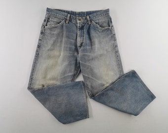 Lee Jeans Vintage 90s Lee Riders Denim Jeans Made In Japan Size 33